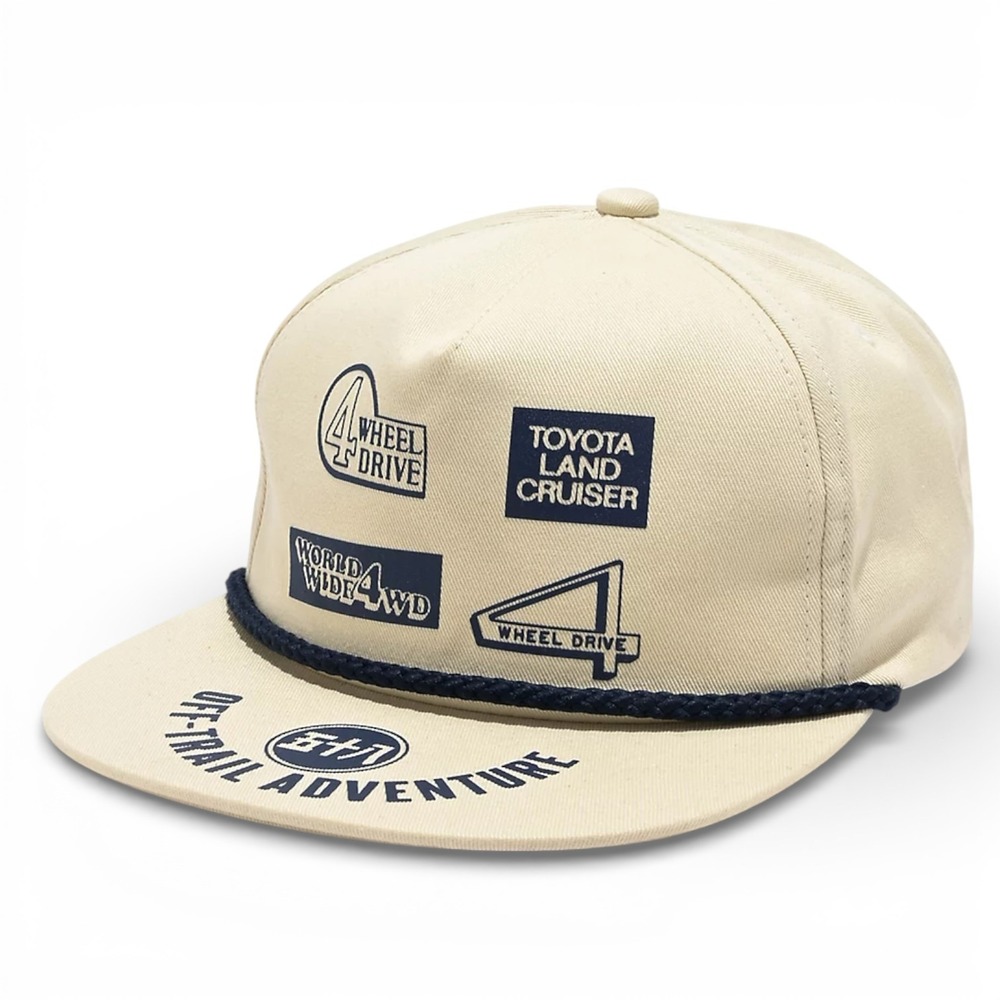 HUF‎ x Toyota Land Cruiser Off-Trail Adventure Hat Cap 4x4 Four Wheel Drive NEW